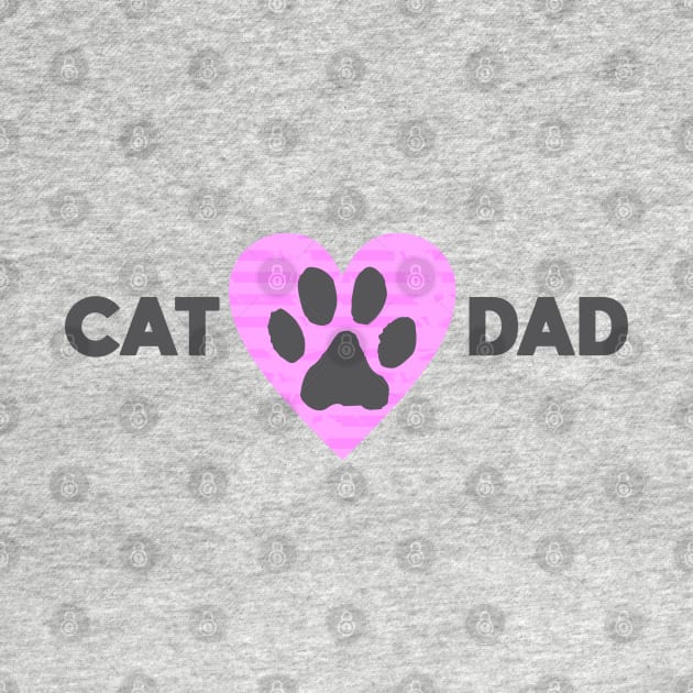 Cat Dad by Dale Preston Design